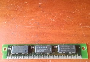 Memória antiga Ram Siemens HYM32200S-70 1MX9 30 pins
