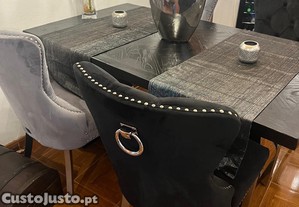 Mesa sala jantar com cadeiras