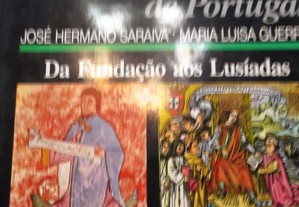 3 Livros Diário da História de Portugal de José Hermano Saraiva e Maria Luísa Guerra