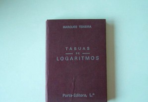 Tábuas de logaritmos - Marques Teixeira