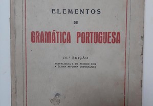 Elementos de Gramática Portuguesa -José Figueiredo