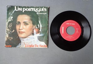 Disco vinil single - Linda de Suza - Um português