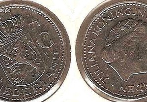 Holanda - 1 Gulden 1971 - bela/soberba