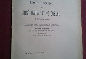 Elogio Histórico De José Maria Latino Coelho-1898