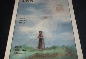 Livro Francisco de Assis pelo Espírito Miramez João Nunes Maia