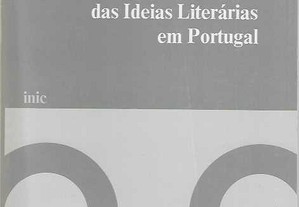 Para uma História das Ideias Literárias em Portugal.