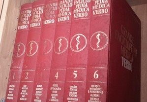 Grande Enciclopédia Médica Verbo (6 volumes)