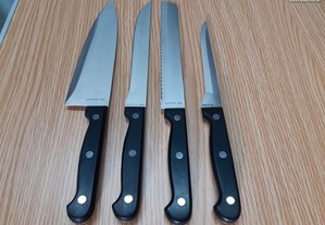 Conjunto de facas de cozinha diversas, Rostfrei-In