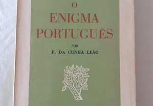 Livro antigo de F. da Cunha Leão - "O enigma Portu