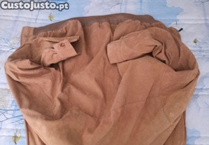 Blusão De Homem Cor Bege Tamanho /M ESTÁ NOVO!