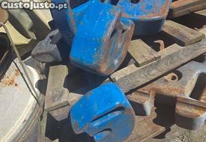 peso frontal de trator ford new holland shibaura - usado