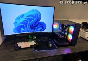 PC R5 4060RTX + Ecrã+ Periféricos 3x Sem Juros