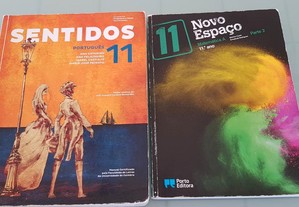Manuais Matematica/Portugues 11º Ano