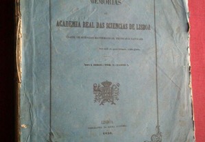 Memórias da Academia Real das Ciências Dd Lisboa-Vol I-1854