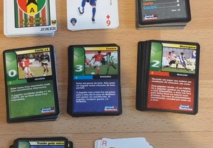Lote de Cartas/cartões de futebol