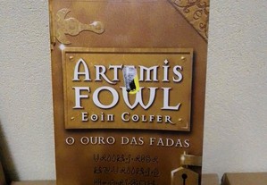 LIVRO Artemis Fowl - O Ouro das Fadas de Eoin Colfer ENTREGA JÁ