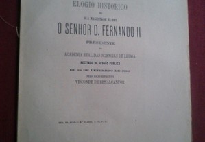 Visconde De Benalcanfor-elogio De D. Fernando II-1886