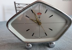 Relógio Despertador Vintage Corda Polaris