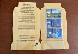 Colecção Lisboa - Conjunto de Cartões Telefónicos/Phonecards