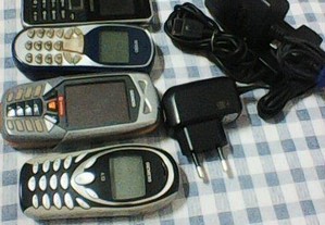 Telemóveis Nokia, Sansung, Siemens, Sendo...