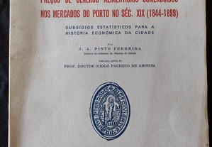 Mercados do Porto Preços Géneros Alimentícios (1844-1899)