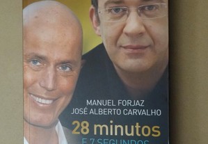 "28 Minutos e 7 Segundos de Vida" de José Alberto Carvalho - 1ª Edição