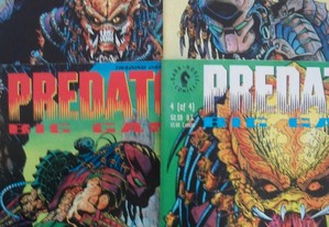Predator Big Game 1 2 3 4 mini série completa Dark Horse Comics Sci-Fi BD Banda Desenhada FC