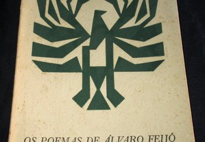 Livro Os Poemas de Álvaro Feijó Poetas de Hoje