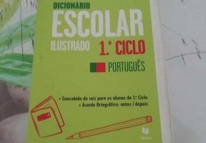 Dicionário Escolar Ilustrado - 1º Ciclo Português