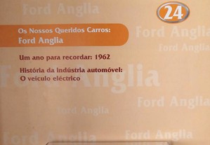 * Miniatura 1:43 Colecção Queridos Carros Nº 24 Ford Anglia Fascinante 1962 Com Fascículo