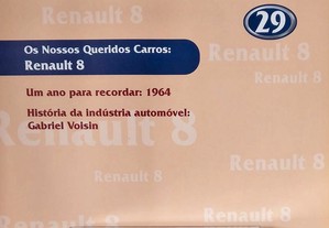 * Miniatura 1:43 Colecção Queridos Carros Nº 29 Renault 8 (1964) Com Fascículo