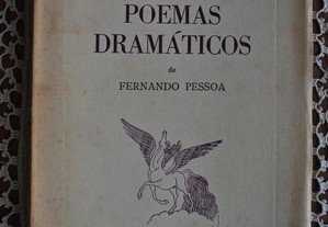Poemas Dramáticos de Fernando Pessoa -1 Edição Ano 1952