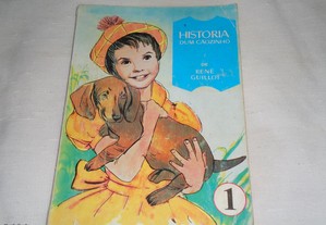 Livro antigo história dum cãozinho numero 1 - de René guillot -1964
