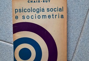 Psicologia Social e Sociometria (portes grátis)