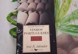 Roteiro Prático dos Vinhos Portugueses 1995 de José A. Salvador