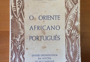 O Oriente Africano Português - M. Simões Alberto