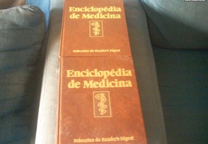 Enciclopédia de Medicina - Seleçoes- vol 1 e 2. com oferta do pequeno dicionario de medicina -