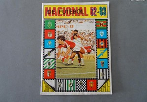 Caderneta de cromos futebol Nacional 82/83