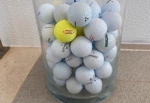Conjunto de 70 bolas de golfe