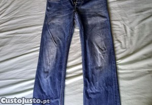 Calas azuis da SALSA para homem.