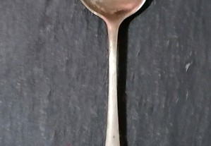Colher antiga de sopa em prata D & A
