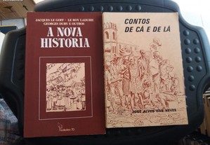 Obras de Jacques le Goff e José Alves das Neves...