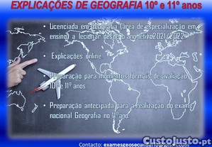 Explica��es Geografia Exame Nacional e testes
