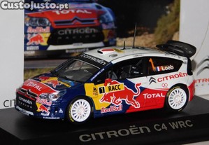 norev 1/43 citroen c4 #1 loeb cattalunya 2009