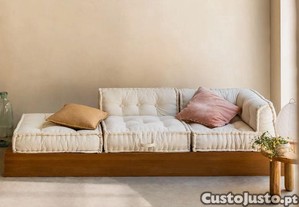 NOVO SEM USAR - Sof modular de canto de 5 peas