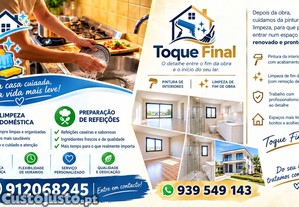 Serviço de limpeza & Pintura de interiores