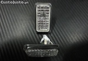 Piscas / faróis / farolins laterais + lâmpadas cromadas para AUDI 80, 90, 100, 200, A6, V8, COUPE, CABRIO fundo cristal