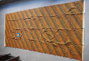 Tecido estampado marcado Keris - Batik . Keris -