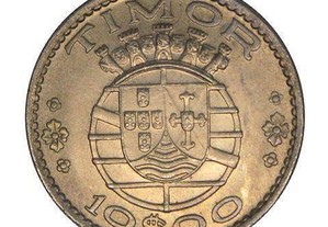 Timor 10 Escudos 1970