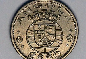 Angola 2 Escudos e 50 Centavos 1969